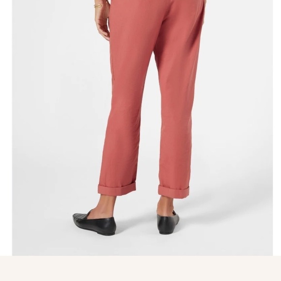 Joie Burnt Clay Shore Pants 8 NWT - Picture 3 of 8